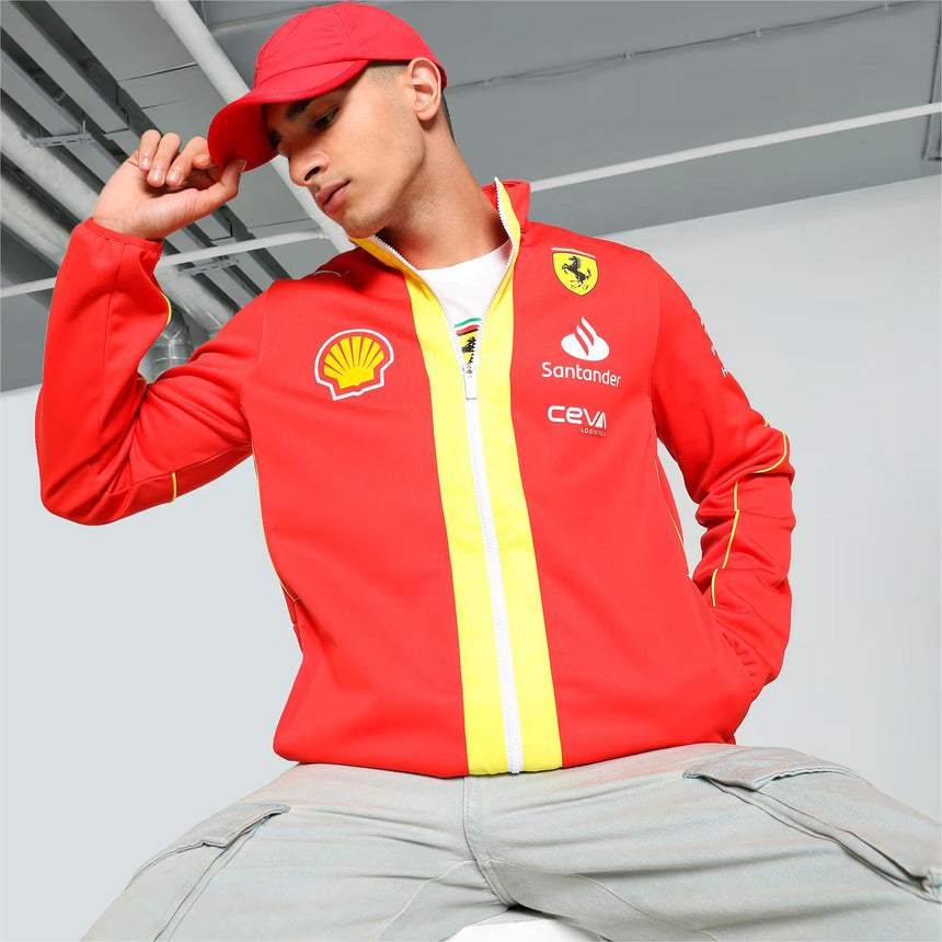 Ferrari geacă, Puma, echipa, softshell, rosu, 2024