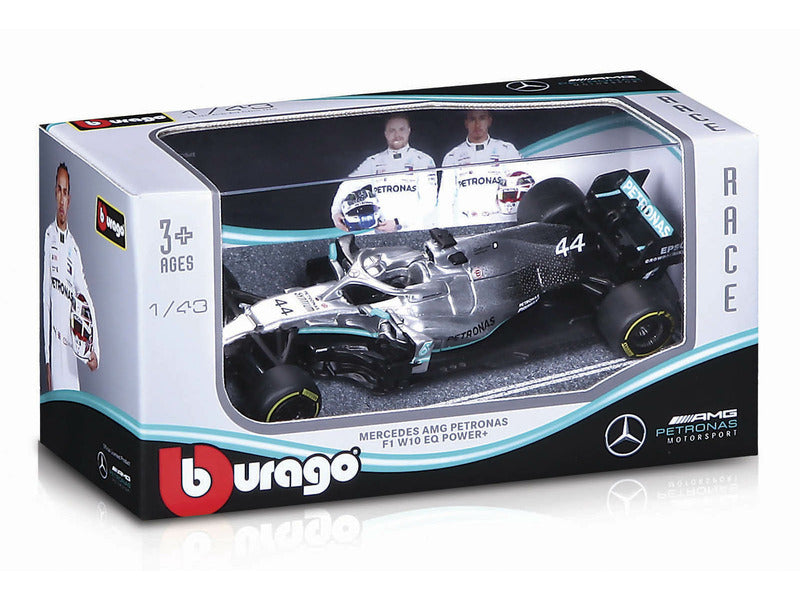 Mercedes mașină-model, bburago, Lewis Hamilton #44, W10 EQ Power+