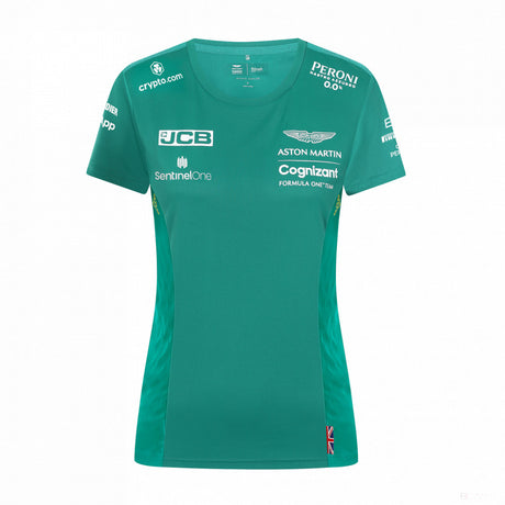 Tricou de Dama, Aston Martin Team, Verde, 2022 - FansBRANDS®
