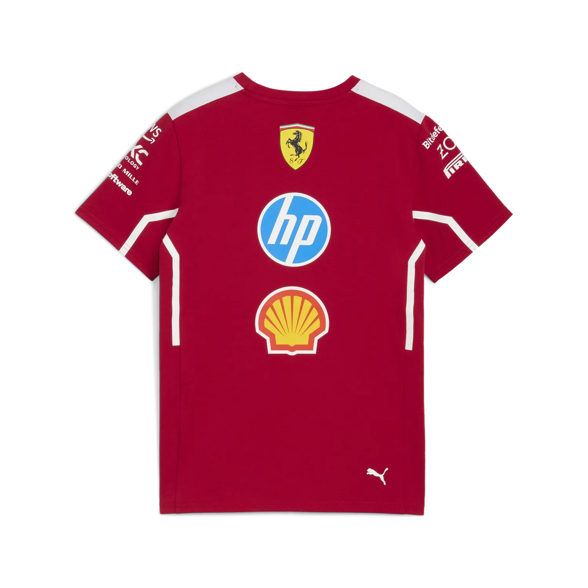 Scuderia Ferrari Echipa Tricou cu guler rotund - copii 🔥
