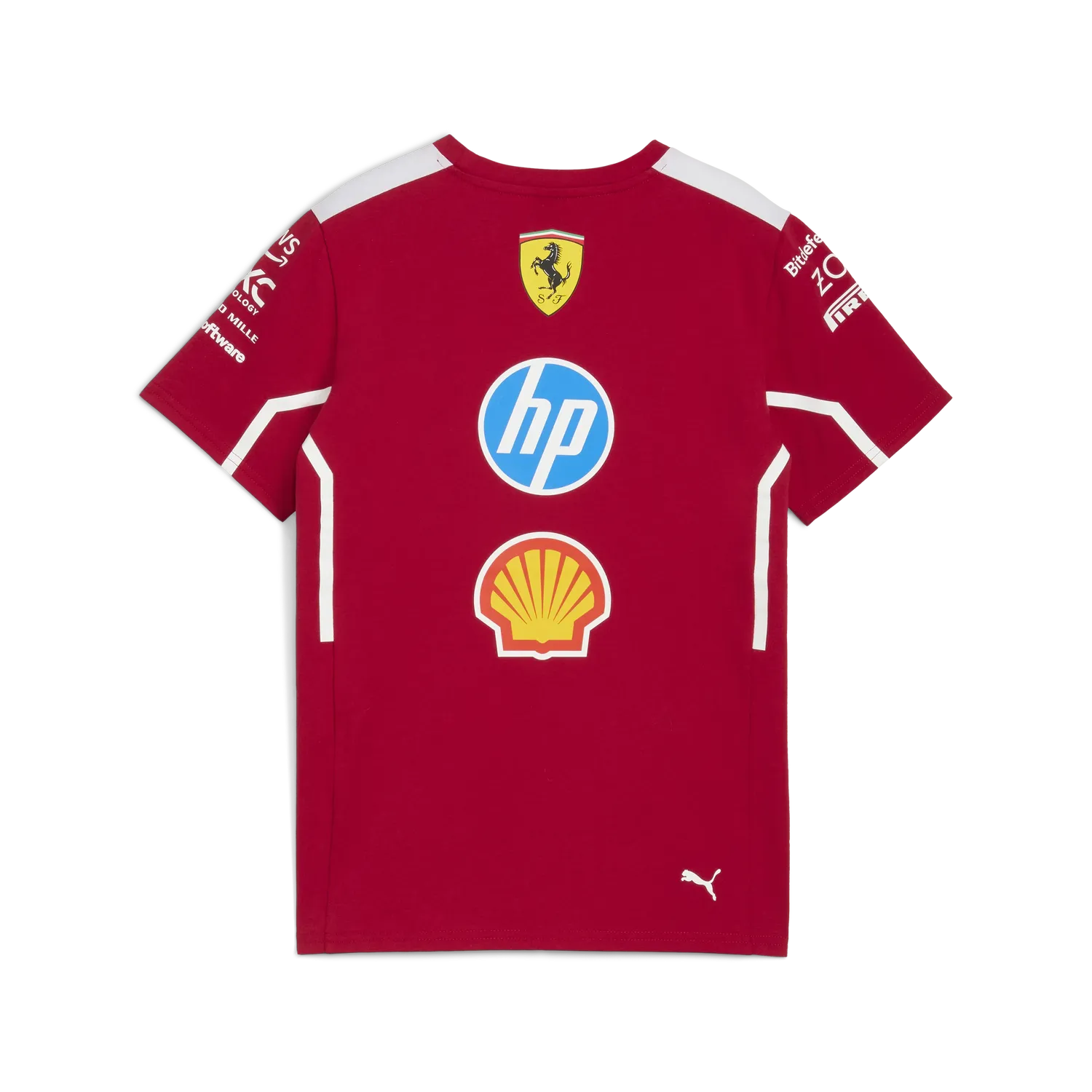 Scuderia Ferrari Echipa Tricou cu guler rotund - copii 🔥