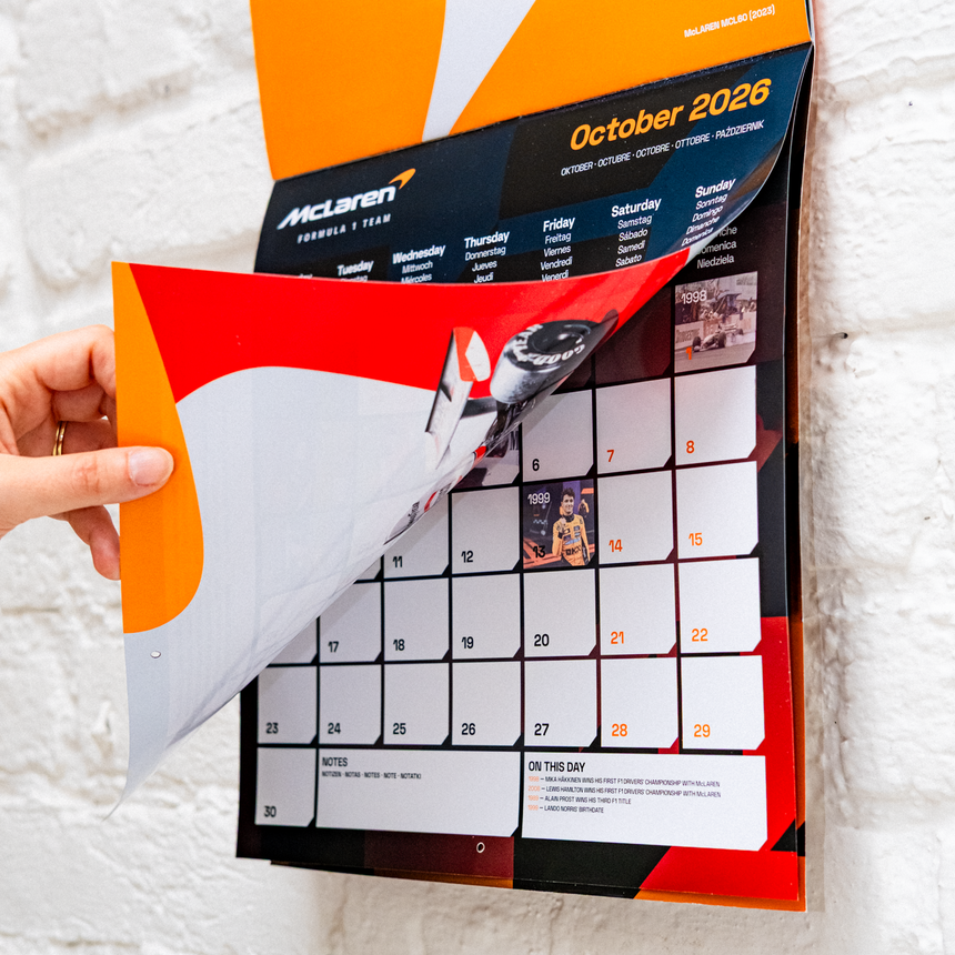 Echipa de Formula 1 McLaren - Calendar Oficial - 2026