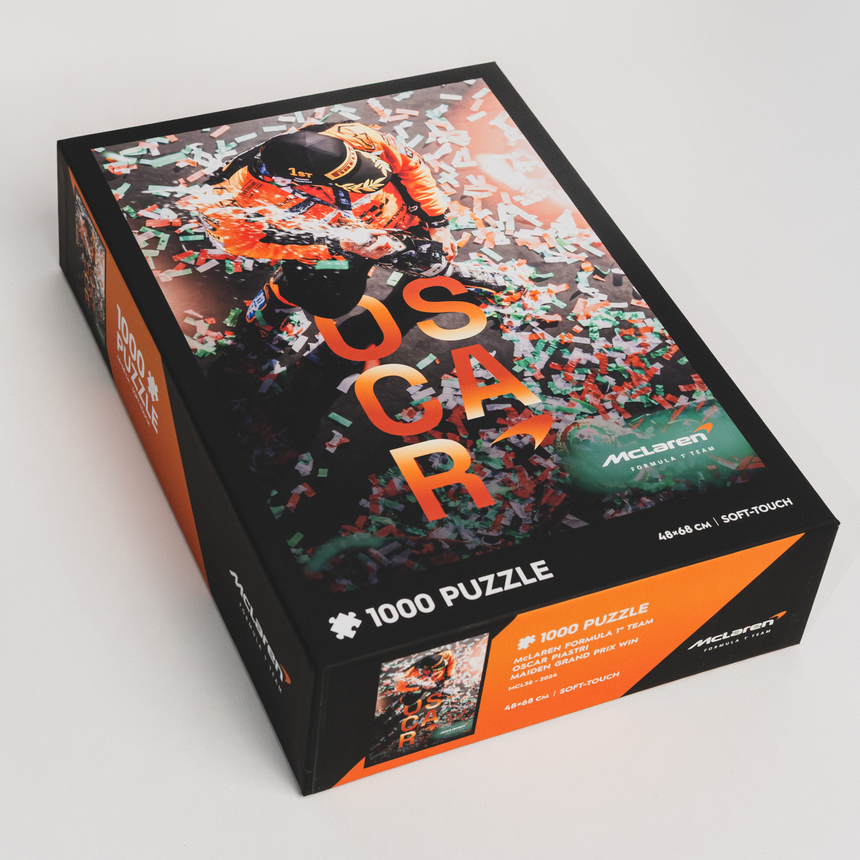 Echipa McLaren Formula 1®, Puzzle, Oscar Piastri, Prima victorie în Marele Premiu, 1000 piese