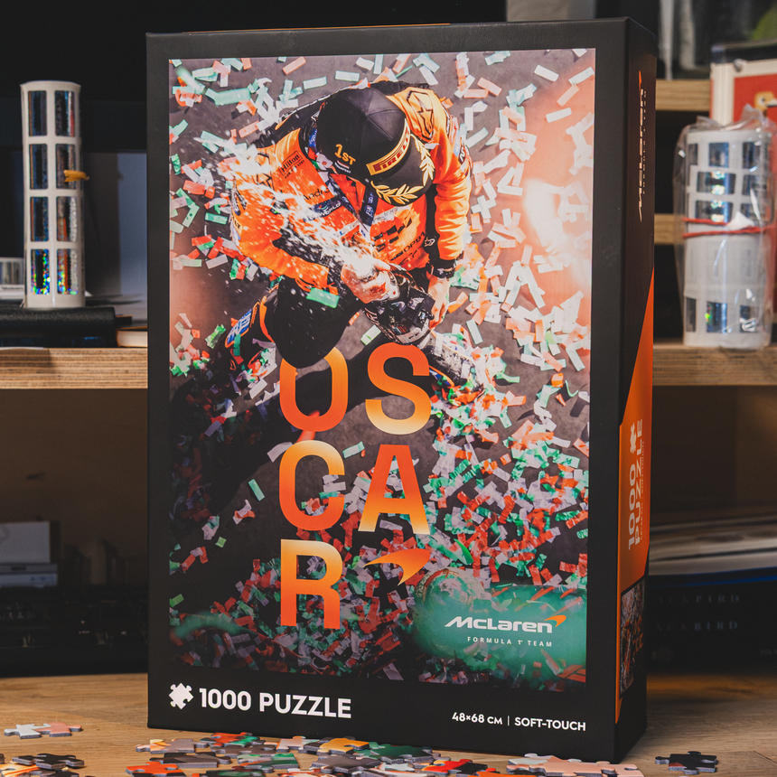 Echipa McLaren Formula 1®, Puzzle, Oscar Piastri, Prima victorie în Marele Premiu, 1000 piese
