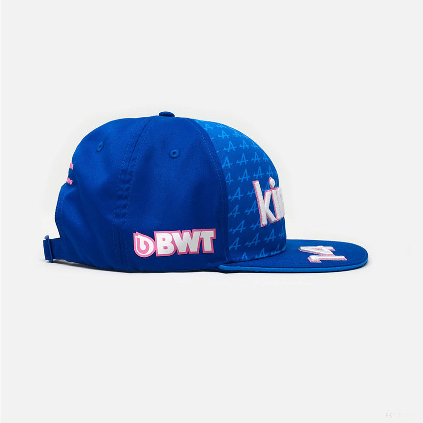 Sapca de Flatbrim , Alpine Fernando Alonso Kimoa, Albastru, 2022 - FansBRANDS®