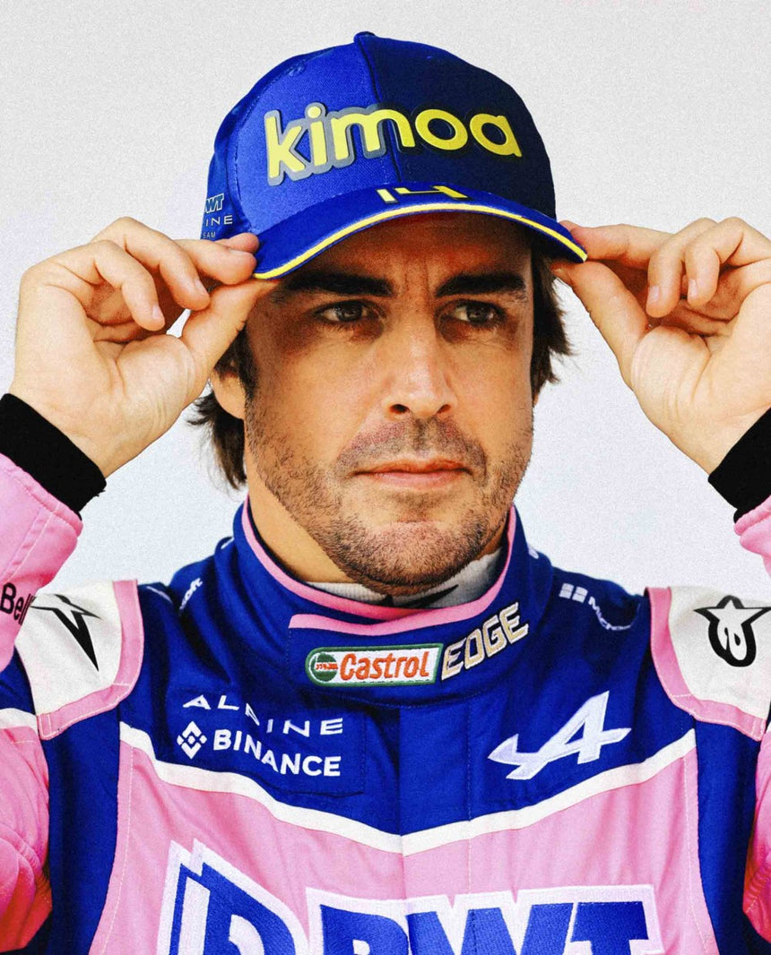 Sapca de Baseball, Alpine Fernando Alonso Kimoa Spain GP, Albastru, 2022 - FansBRANDS®