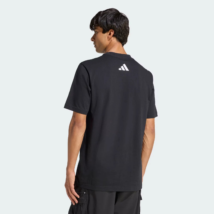 Polo Mercedes, Dna, grafic, adidas, negru, 2026