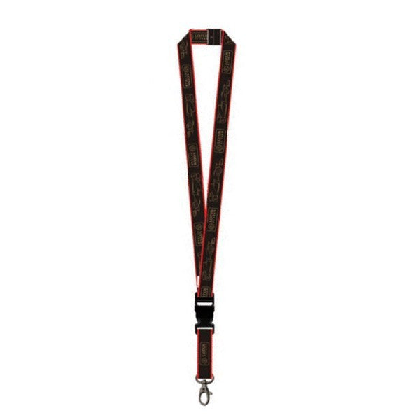 Breloc Lanyard, Lotus, Unisex, Negru, 2013 - FansBRANDS®