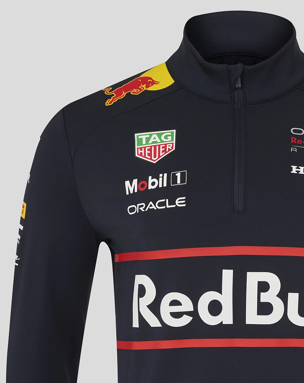 Red Bull Racing bluză termică cu fermoar 🔥