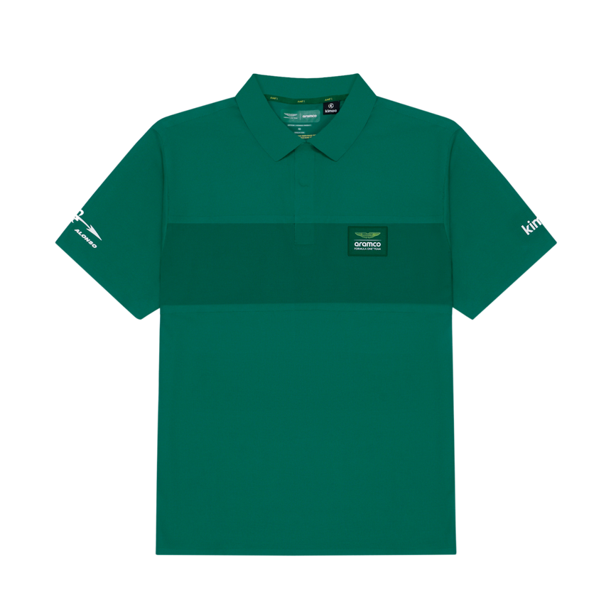 Polo Fernando Alonso, Kimoa, minimalist, verde, 2024