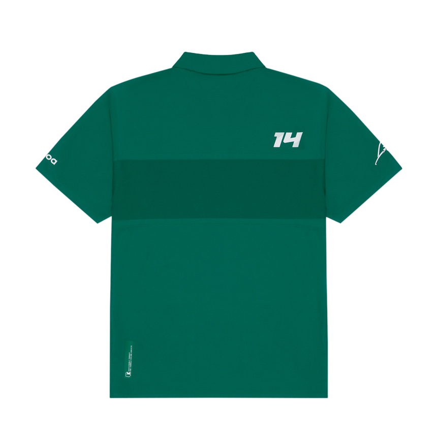 Polo Fernando Alonso, Kimoa, minimalist, verde, 2024