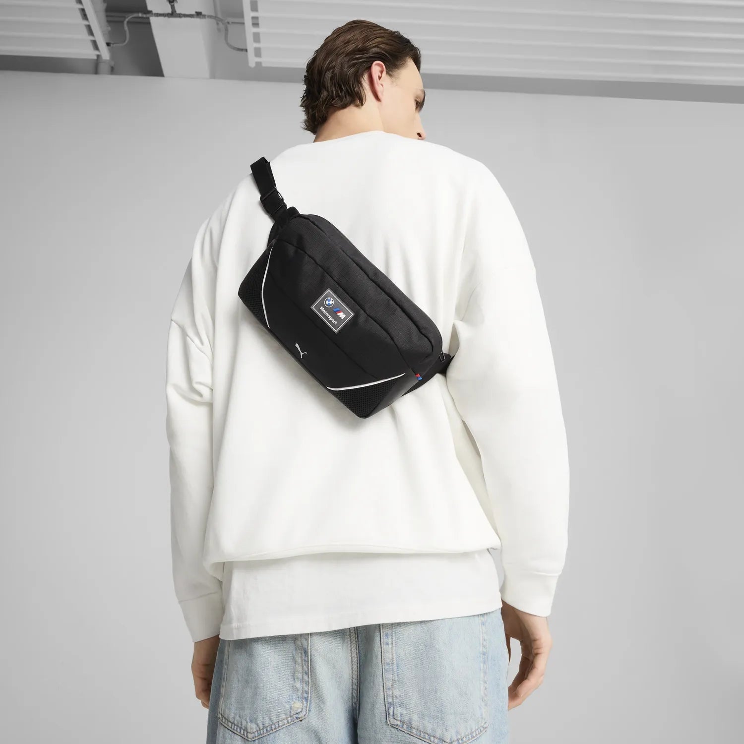 BMW MMS Borsetă mare PUMA Negru 🔥