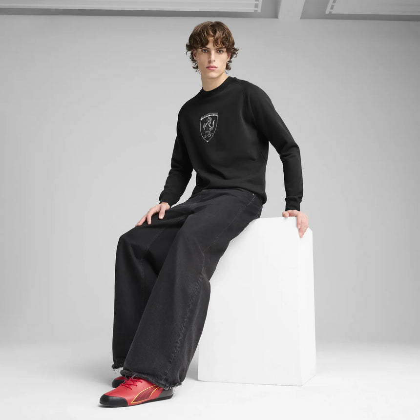 Ferrari Pulover cu guler rotund 🔥