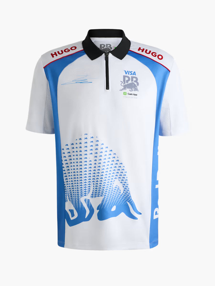 Polo RB Visa, Isack Hadjar, echipă, alb