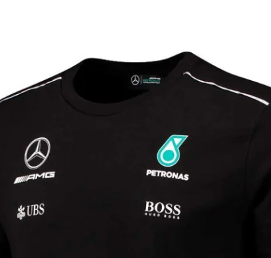Children's T-Shirt, Mercedes, Black, 2017