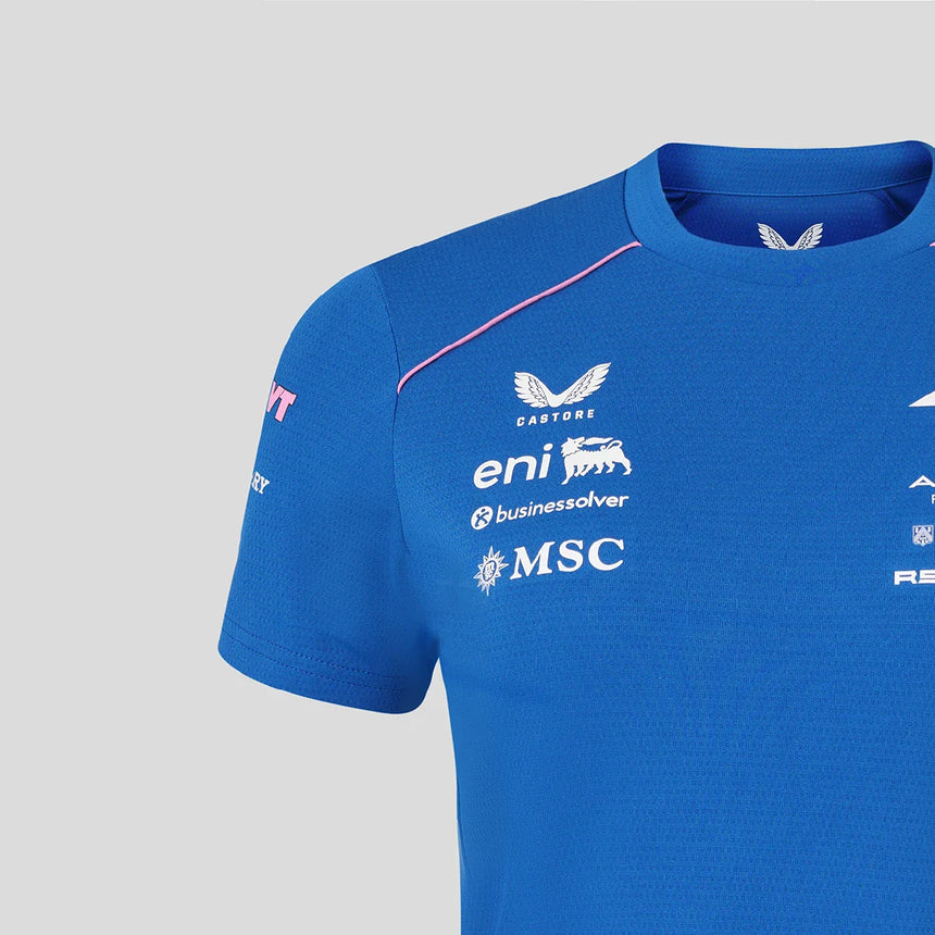 Tricou pentru femei Alpine F1 de echipă, albastru, 2026