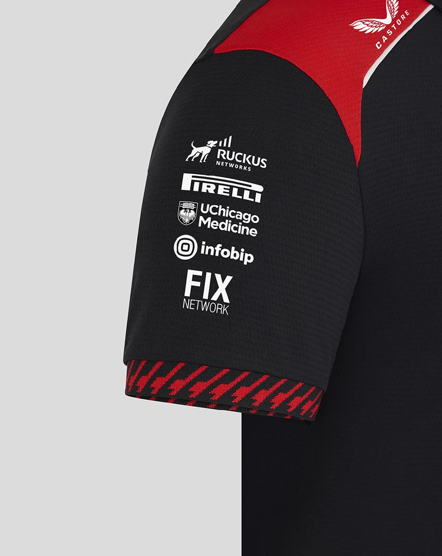 tricou Haas F1, echipă, pentru femei, negru