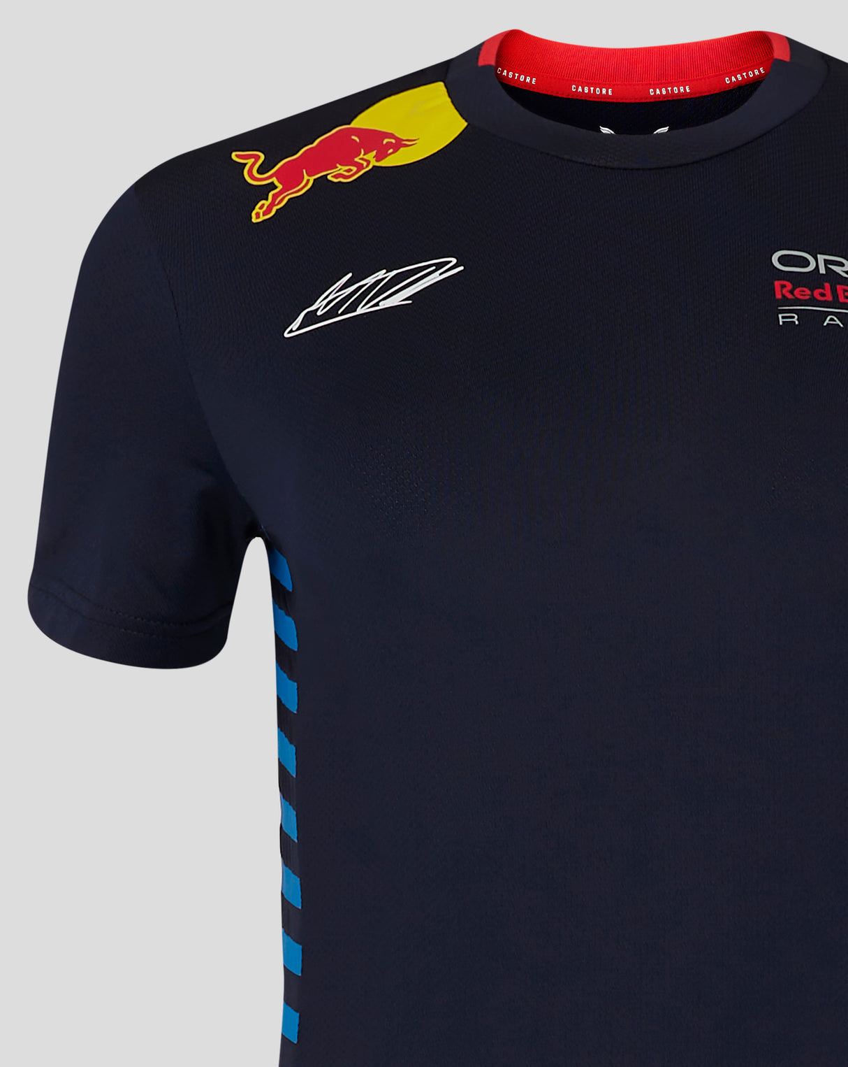 Red Bull tricou, Castore, Max Verstappen, dama, albastru - FansBRANDS®