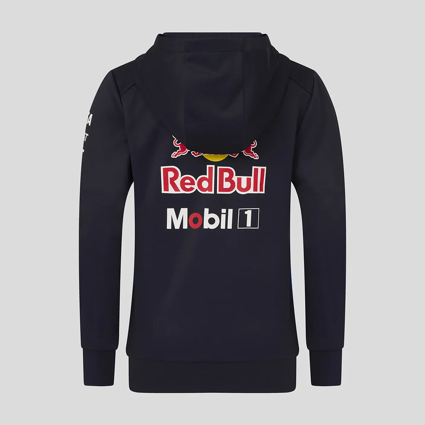 Hanorac Red Bull, echipă, cu fermoar complet, pentru copii, albastru