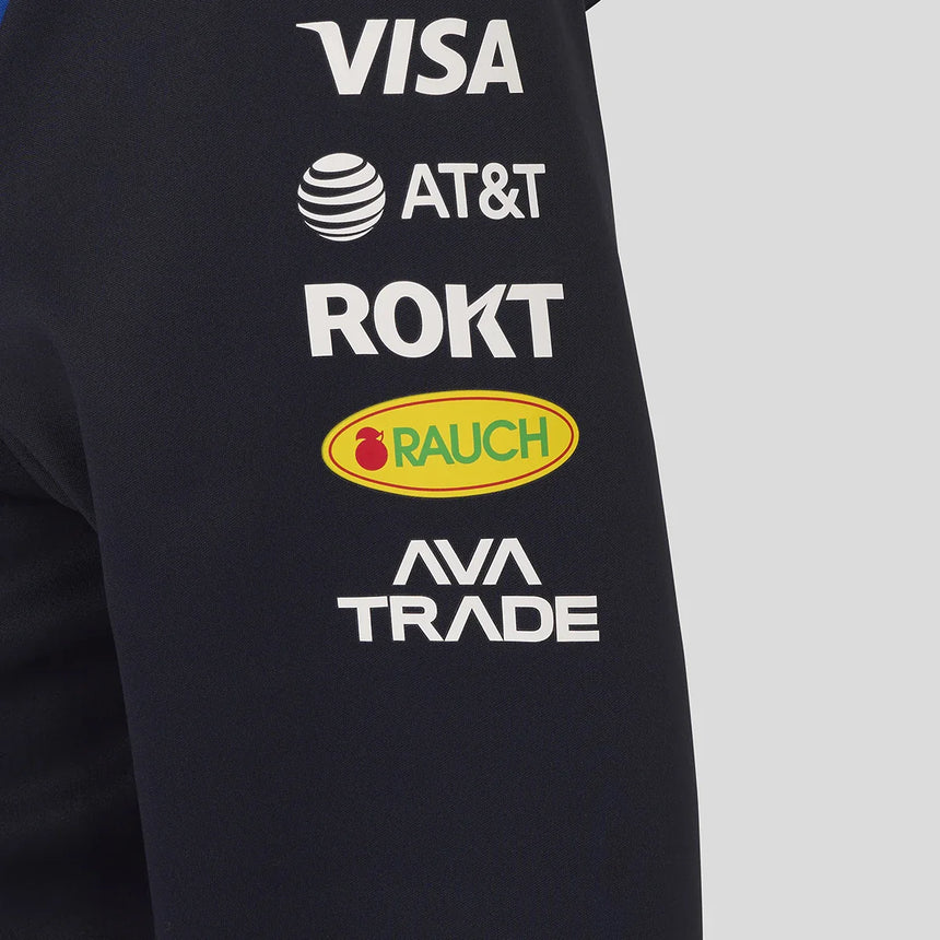 Hanorac Red Bull, echipă, cu fermoar complet, pentru copii, albastru