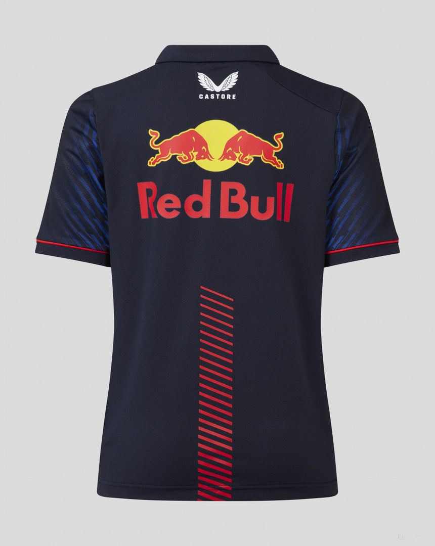 Red Bull Racing polo, Sergio Perez, kids, blue, 2023 - FansBRANDS®