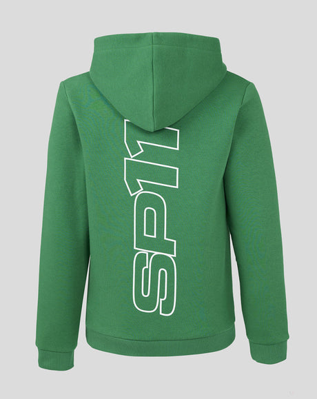 Red Bull Racing sweatshirt, hooded, Sergio Perez, OP3, kids, green - FansBRANDS®