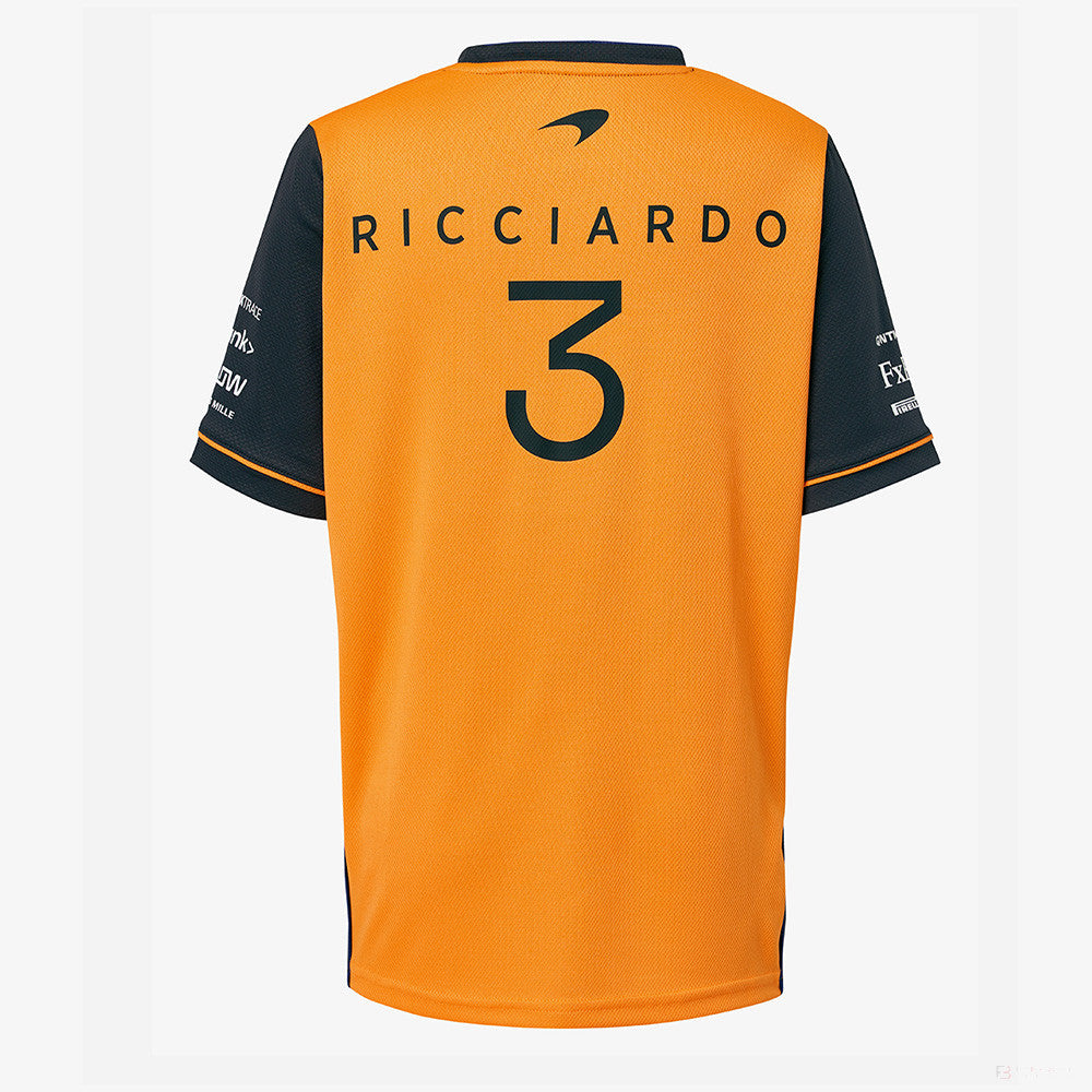 Tricou de Barbat, McLaren Daniel Ricciardo Team, Gri, 2022 - FansBRANDS®