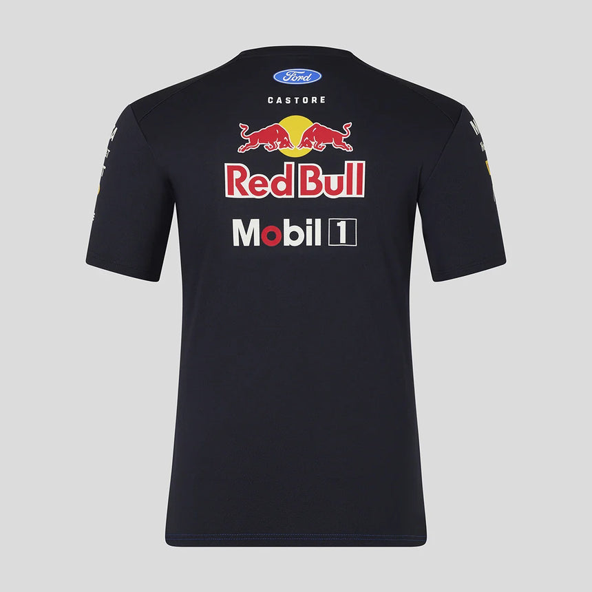 tricou Red Bull, echipă, albastru
