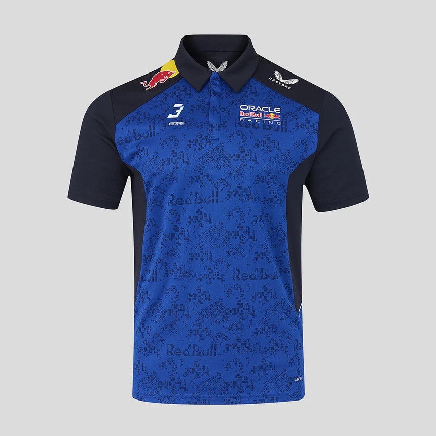 Polo Red Bull, echipa, Max Verstappen, albastru, 2026