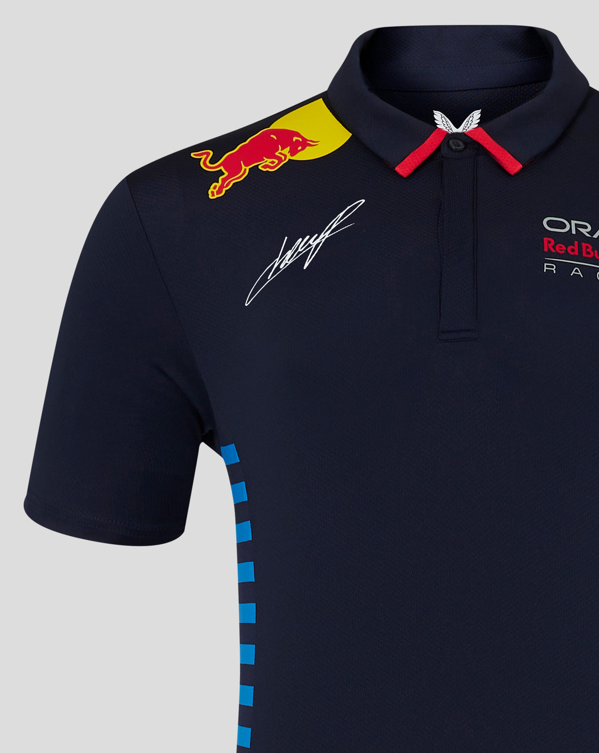 Red Bull cămasă, Castore, Sergio Perez, albastru - FansBRANDS®