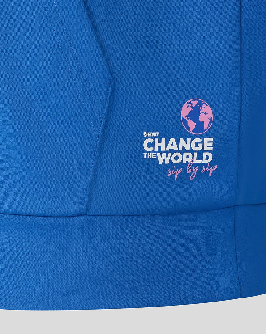 Alpine hanorac cu fermoar integral, de echipă, albastru