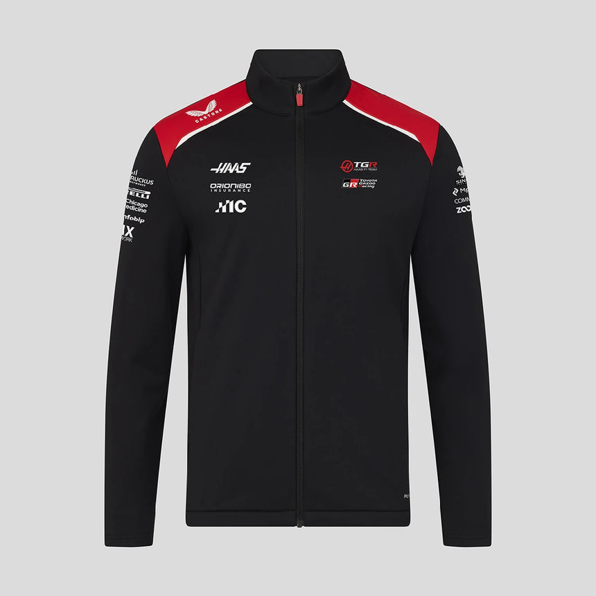 Haas F1 softshell jachetă, echipa, neagră