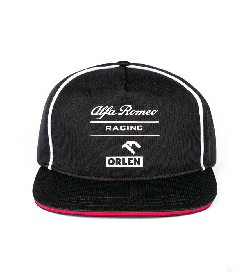 Sapca de Flatbrim, Alfa Romeo Team, Adult, Negru, 2021 - FansBRANDS®