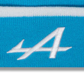 Alpine beanie, New Era, stripe, Albastru