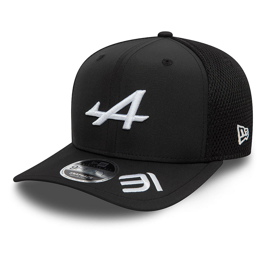 Șapcă alpină, NEW ERA, Esteban Ocon, 9FIFTY, Adult, negru, 2024