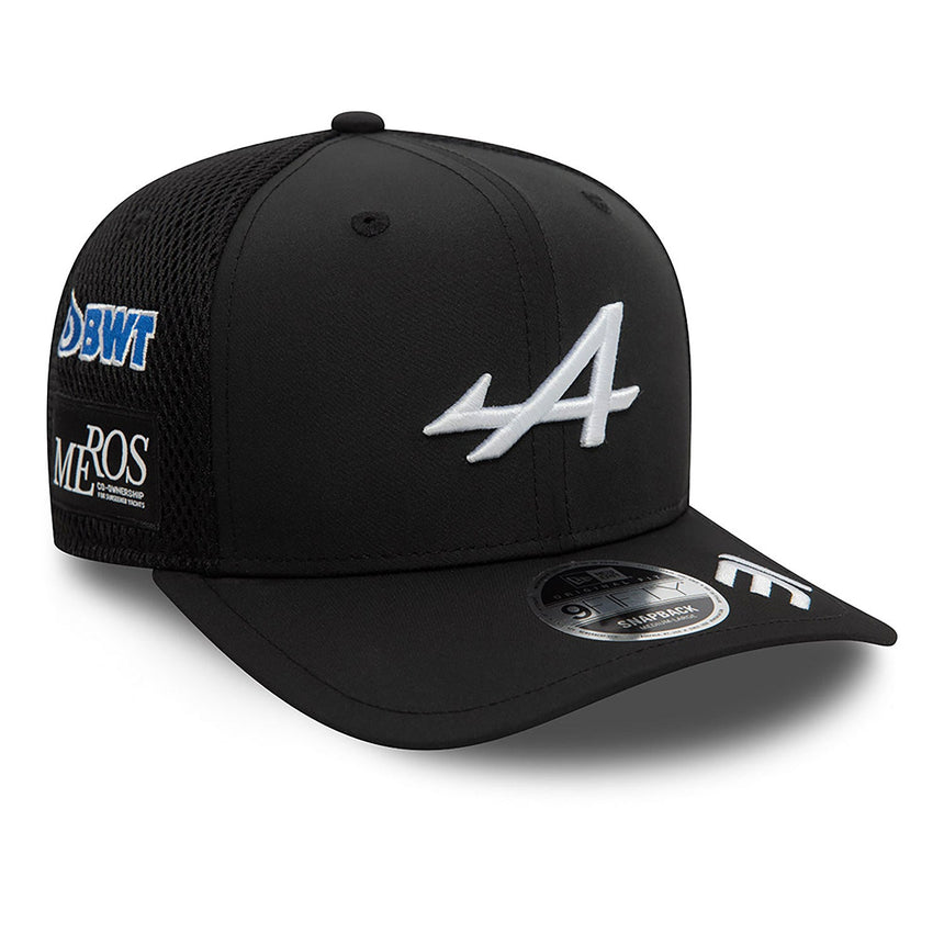 Șapcă alpină, NEW ERA, Esteban Ocon, 9FIFTY, Adult, negru, 2024