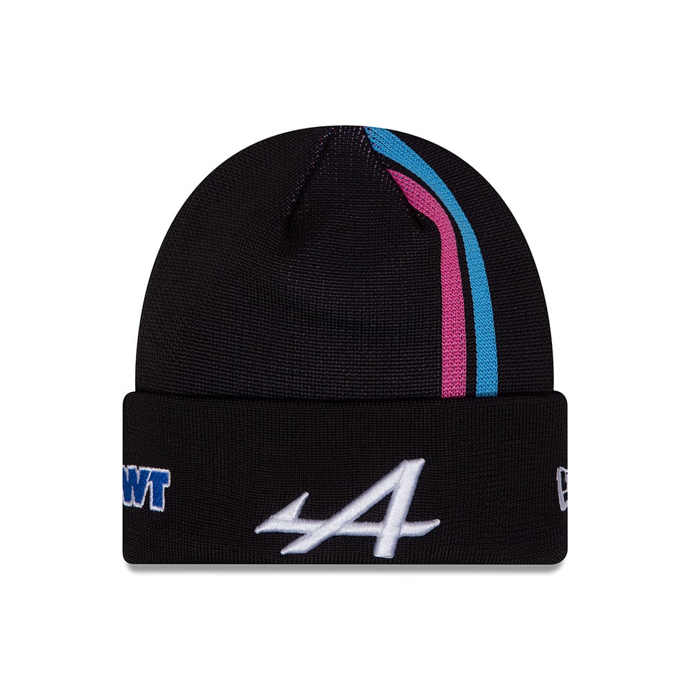Șapcă alpină, NEW ERA, Esteban Ocon, căciulă, Copii, negru, 2024