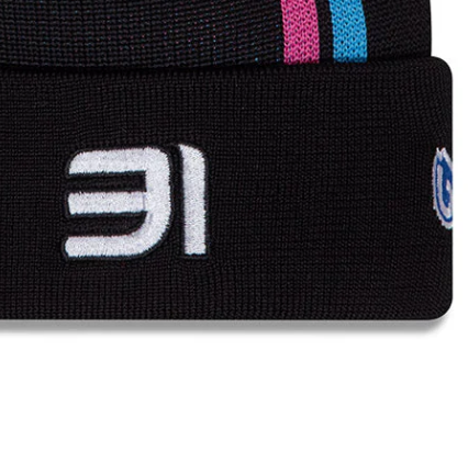 Șapcă alpină, NEW ERA, Esteban Ocon, căciulă, Copii, negru, 2024