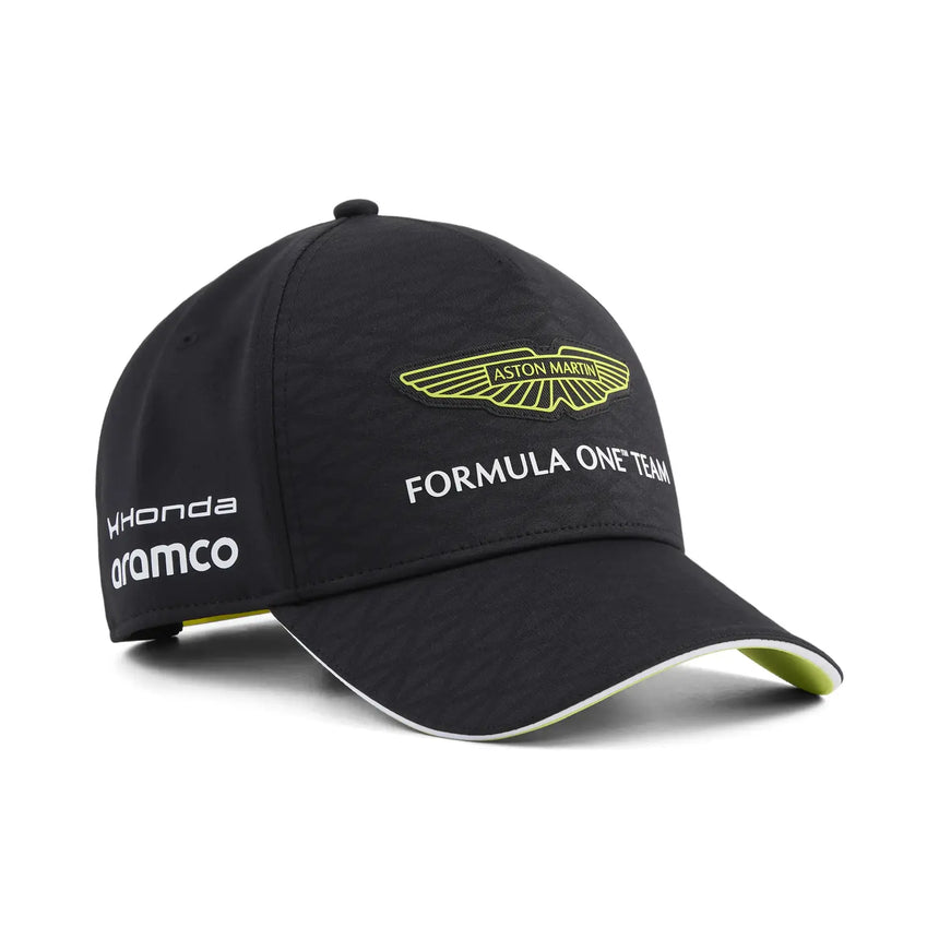 Căciulă Aston Martin, echipă, Puma, neagră, 2026