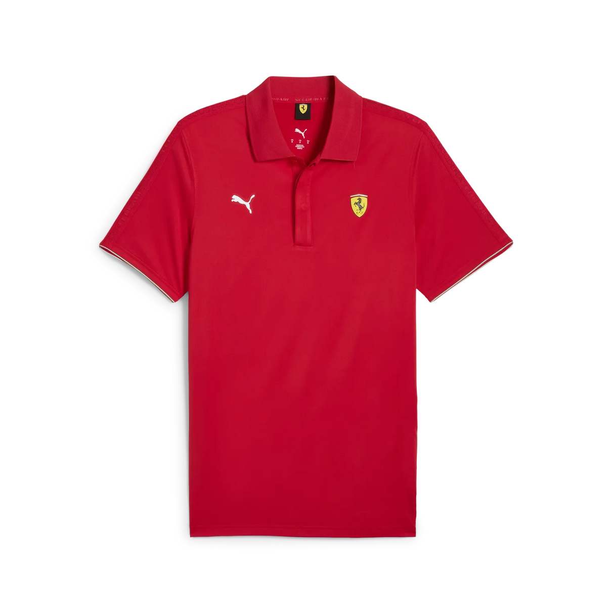 Ferrari Race tricou polo - Roșu 🔥
