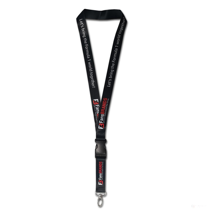 Breloc de Lanyard, FansBRANDS, Negru - FansBRANDS®