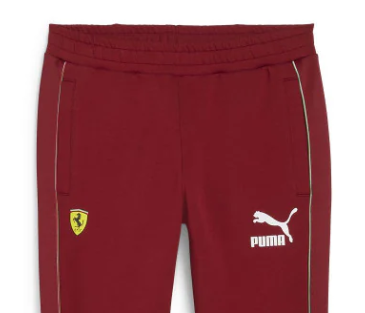 Ferrari pantalon, Puma, Race Iconic T7 Track, rosu intens
