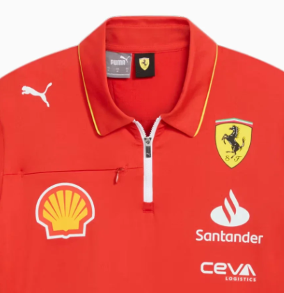 Ferrari cămasă, Puma, echipa, pro, rosu, 2024