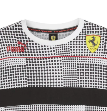 Ferrari Tricou, Race Camo SDS AOP, Negru