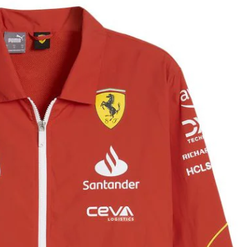 Ferrari geacă, Puma, echipa, rosu, 2024