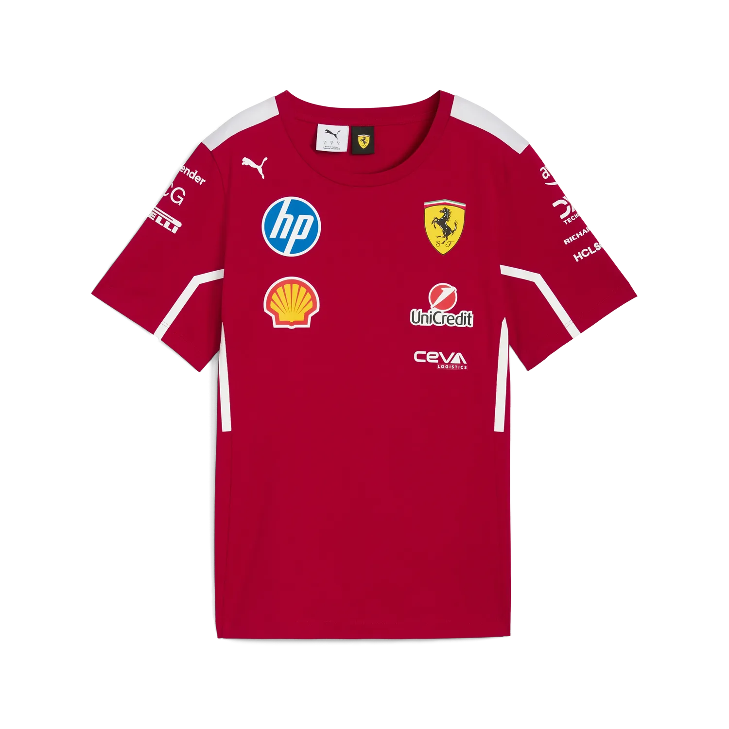 Scuderia Ferrari Echipa Tricou cu guler rotund - damă 🔥