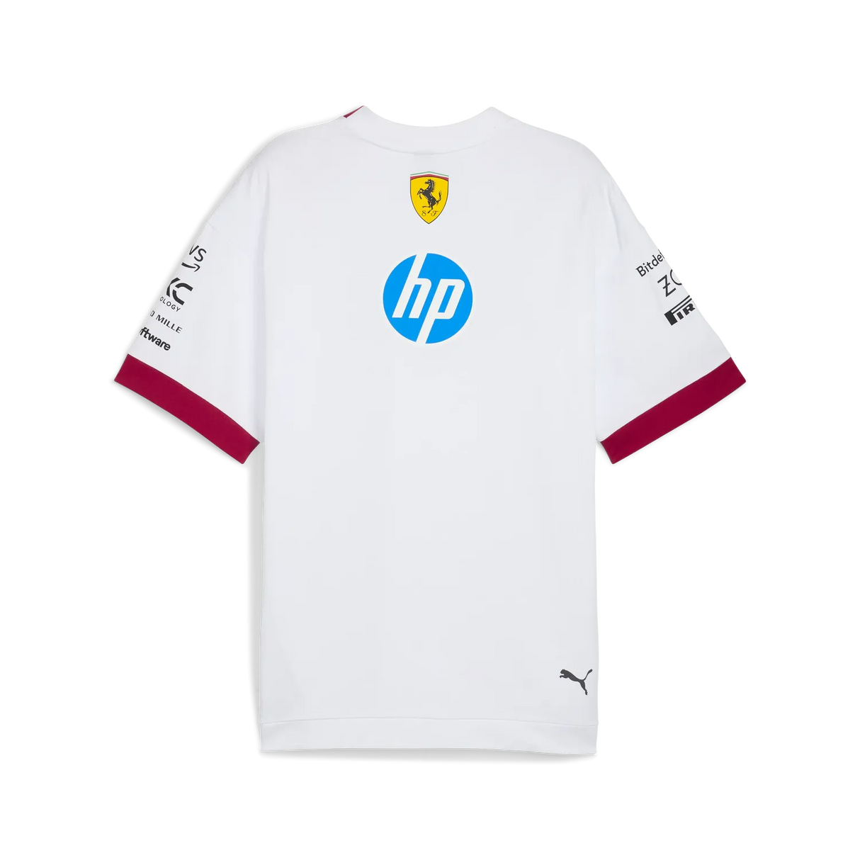 Scuderia Ferrari Drivers Oversized Tricou cu guler rotund 🔥