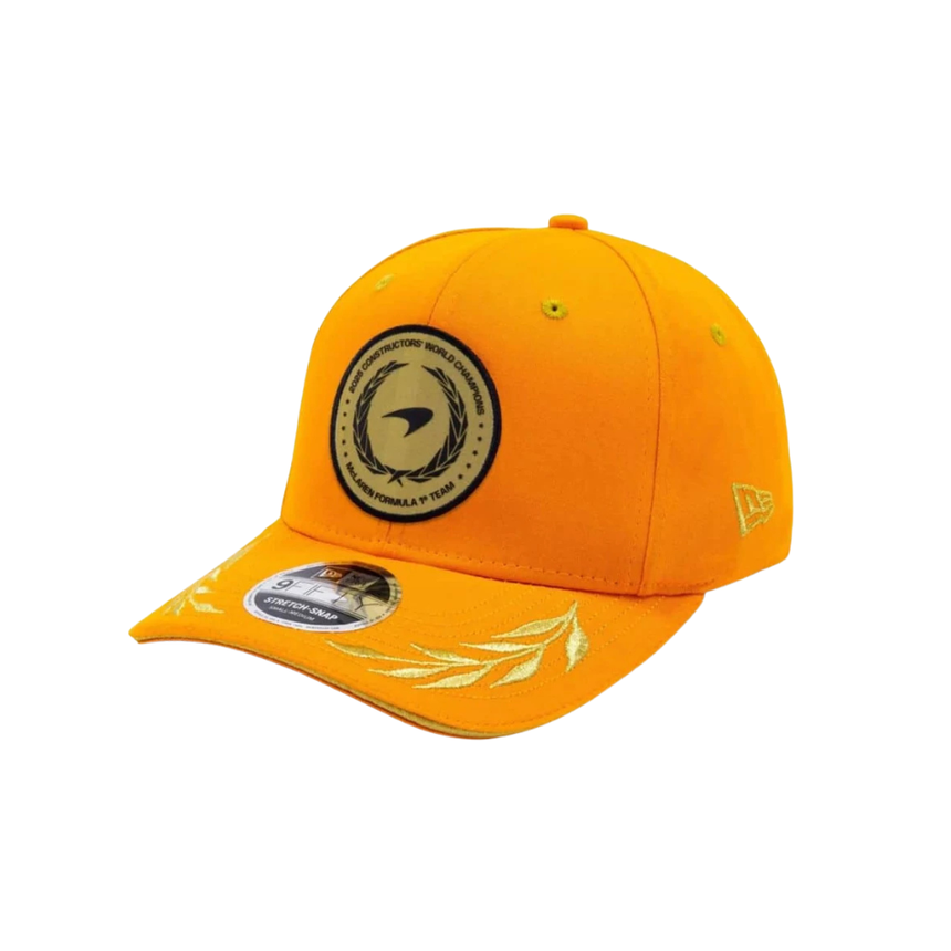 Șapcă McLaren, Campion Constructori 2025, New Era, 9FIFTY, Portocaliu