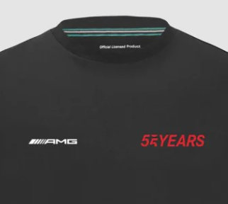 Mercedes Fanwear AMG 55YRS Tricou