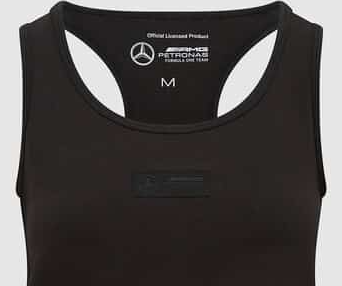 Tricou de Dama Mercedes Stealth Racerback, negru